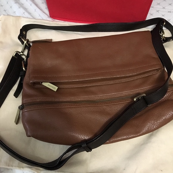 Danier Leather Crossbody Bag - Picture 1 of 4